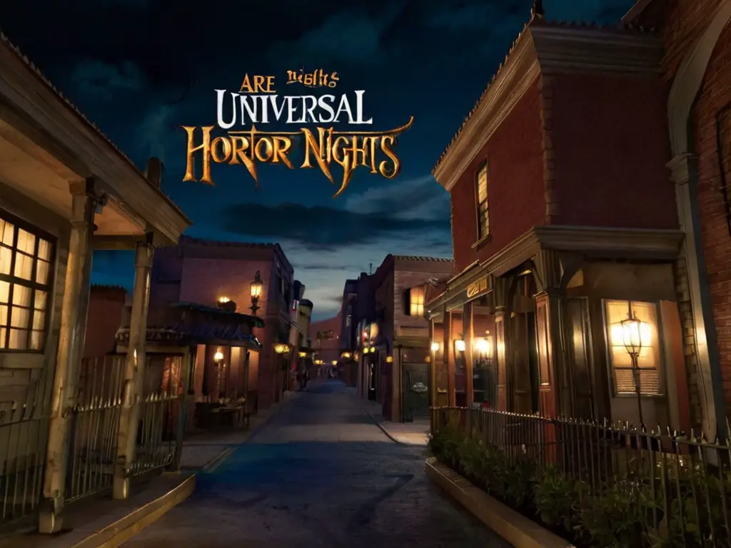 Are Universal Studios Horror Nights Travel Tickets