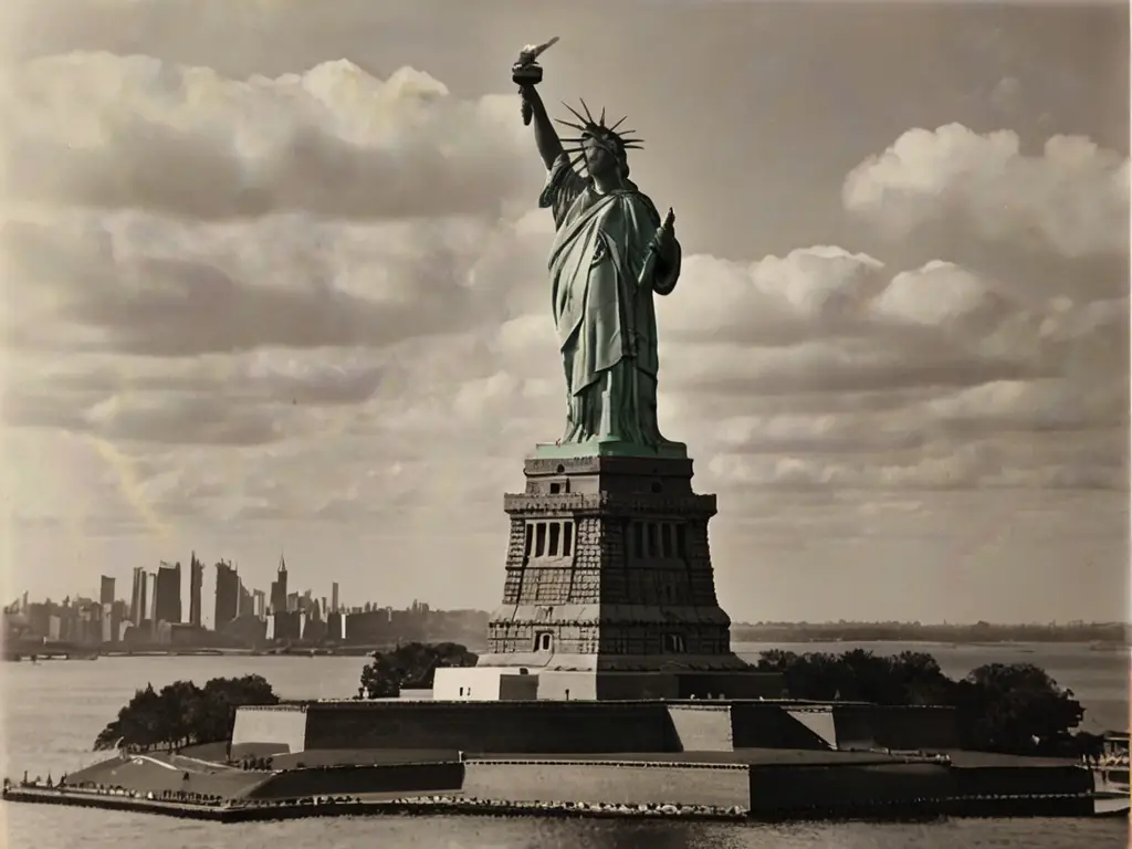 When The Statue Of Liberty Was Copper