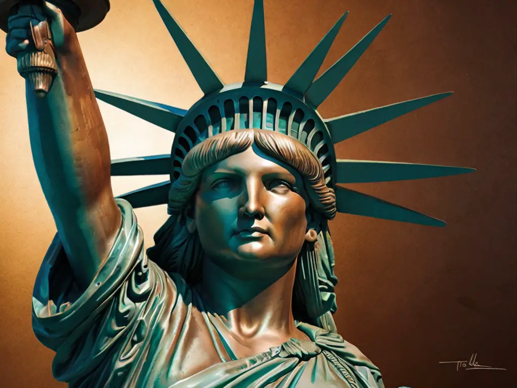 Was The Statue Of Liberty Copper Color