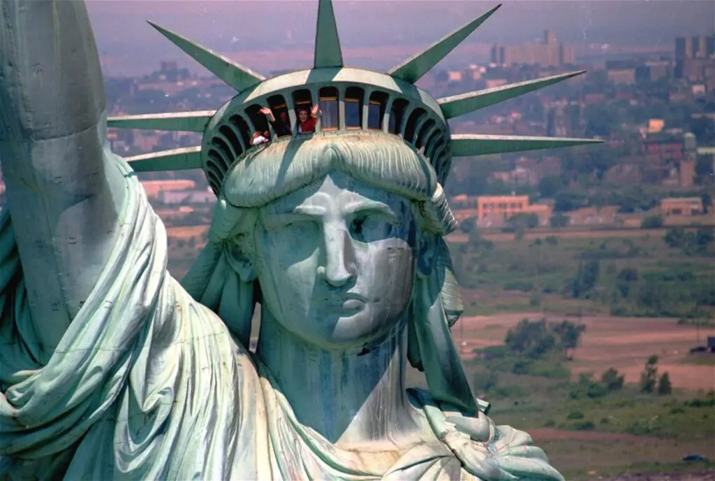 When Did the Statue of Liberty Turn Green?