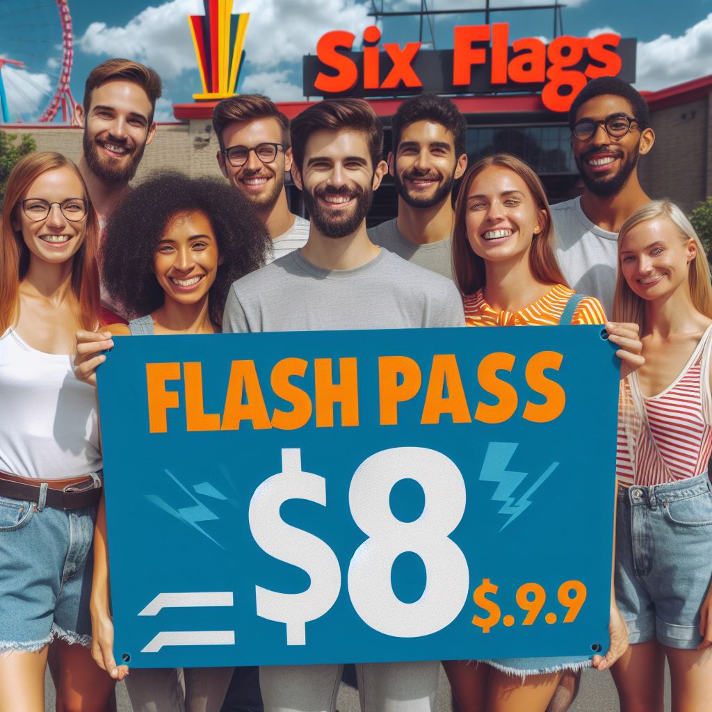 How Much is a Flash Pass at Six Flags for a Day?